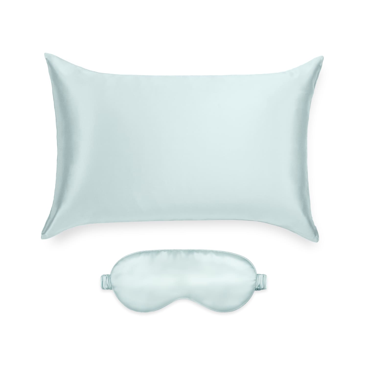 22 Momme Silk Sleep Set Light Blue – Adora Silk
